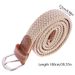 HOT 1Pc Fashion Woven Canvas Metal Buckle Men Women Elastic Braided Belt Punch Free_maomaolike.com