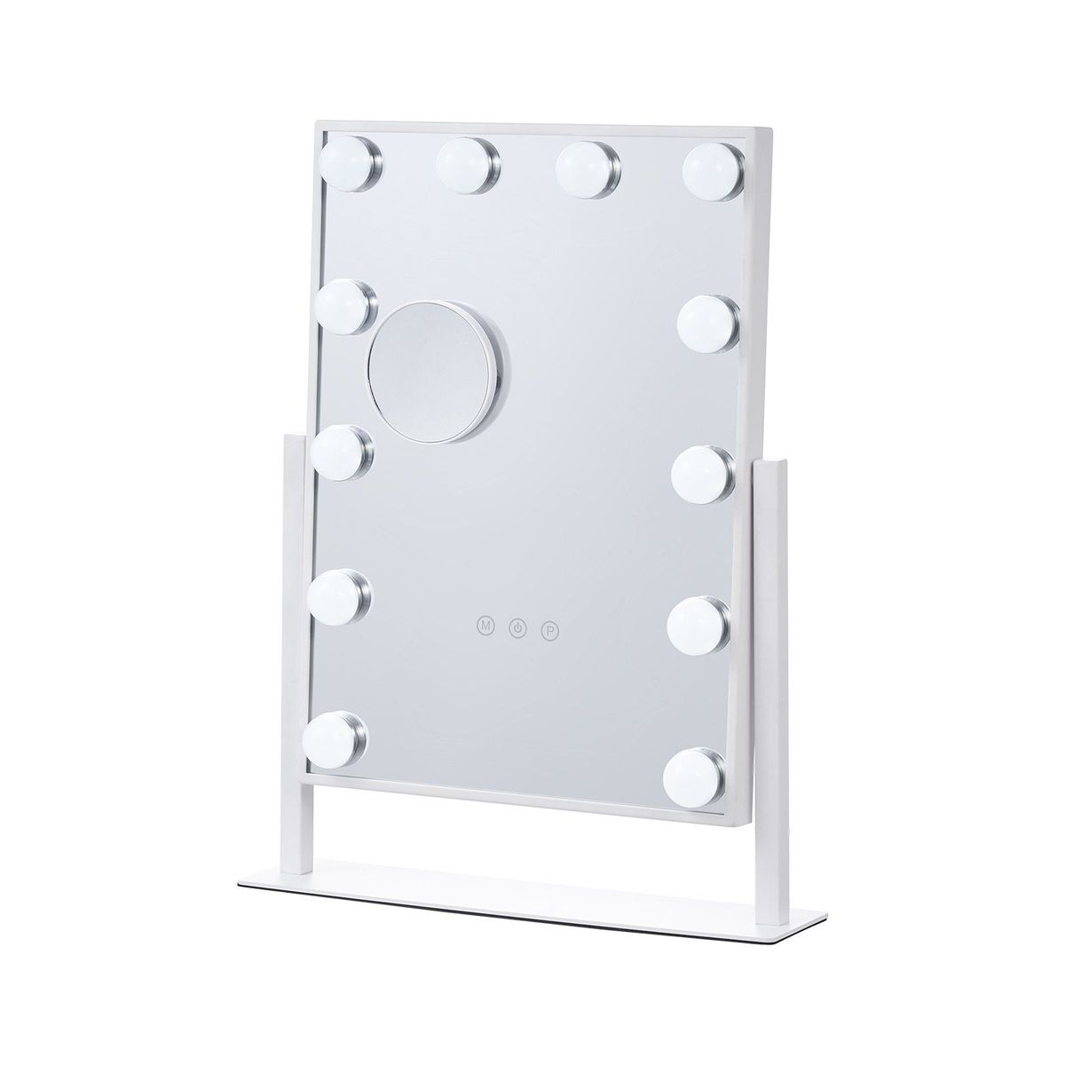 VEVOR Hollywood Vanity Makeup Mirror With Lights 5X Magnification 16.1x11.8 In_maomaolike.com