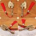 Brass Piece Retro Solid Faucet Axe Handle Toy Gift Accessory Pendant Weapon Metal Craft_maomaolike.com