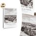 Guadalajara Mexico Cityscape Painting Poster, Vintage Monochrome Urban Skyline With Cathedral Poster, Adds Cultural Charm, Ideal For Living Room_maomaolike.com
