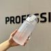 550ML Space-Themed Water Bottle With Anti-Slip Lid & Handle - Durable Plastic, Leak-Proof Design For Outdoor Sports,_maomaolike.com