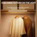 1-4Pcs Rechargeable PIR Motion Sensor LED Bar Lights Human Infared Induction Night Portable Cabinet Light 10/20/30/50cm_maomaolike.com