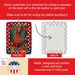 Red Redbone Coonhound Holiday Christmas Porcelain Ornament Christmas Tree Hanging Decorations For Home Christmas Holiday, Rectangle, Gift, Multicolor_maomaolike.com