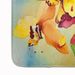 Orchids In Watercolor Memory Foam Kitchen Mat Machine Washable Anti-Fatigue Mat Cushion Comfort Bath Mat Or Kitchen Rug_maomaolike.com