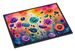 Anemones In Color Doormat Front Door Mat Indoor Outdoor Rugs For Entryway, Non Slip Washable Low Pile, 24H X 36W_maomaolike.com