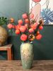 Modern Chinese Large Ceramic Vase H30CM, Oriental Tabletop Flower Pot Living Dining Bedroom Desktop Home Decor Ornament_maomaolike.com