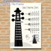Viola Fingering Chart Painting Poster, Clear Monochrome Viola Fingering Instruction Poster, Practical Reference For Mastering Viola Fingerings_maomaolike.com