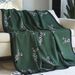 Luxury Retro Style Zebra Jacquard Blanket Living Room Sofa Blanket Leisure Blanket Cover Blanket Knitted Blanket Nap Air Conditioning Blanket_maomaolike.com