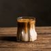 Dirty Australian White Niche Retro Latte High Temperature Resistant Glass High-end American Coffee Cup_maomaolike.com