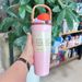 960ml Double-Wall Vacuum Insulated Cup With Handle - Leakproof Thermal Cup, Non-Slip Grip & Spill-Proof Lid Ideal Gift_maomaolike.com