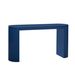 Curved Design Console Table With Unique Vertical Stripe Design ,Suitable For Living Room,Study And Entrance_maomaolike.com