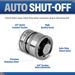 ESSENTIAL WASHER 3/4 Stainless Steel Garden Hose Check Valve (2 Pack) With 2 Quick Connect Plug Set_maomaolike.com