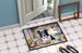 Border Collie The Chef Doormat Front Door Mat Indoor Outdoor Rugs For Entryway, Non Slip Washable Low Pile, 24H X 36W_maomaolike.com