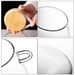 1pack 350/600/1000ml Airtight Glass Jar Container With Bamboo Lid Food Storage Pots For Coffee Beans Tea Dried Grains_maomaolike.com
