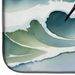 Sanderling Racing The Tide Dish Drying Mat Absorbent Dish Drying Mat Pad For Kitchen Counter Dish Drainer Mat For Countertop, 14 X 21", Multicolor_maomaolike.com