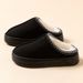 Men's Winter Slippers Fashion Indoor Leisure Warm Soft Sole Outdoor Anti-slip Comfort Women Home Fuzzy Fur Shoes Couple_maomaolike.com