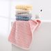 Summer Thin Coral Fleece Towel Household Face Wash Towel Soft Water Absorbent Non Linting Face Towel_maomaolike.com