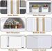 73 In Tall Metal Arched Cabinet, Kitchen Pantry Cabinet With Glass Door, Modern Farmhouse Arched Bookcase With 2 Adjustable Shelves For Living Room, White, Assembly Required_maomaolike.com