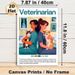 Veterinarian Themed Painting Poster, Warm Vivid Veterinarian With Cat & Dog Poster, Informative Decorative Piece Ideal For Veterinary Clinics, Pet_maomaolike.com