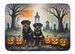 Rottweiler Spooky Halloween Memory Foam Kitchen Mat Machine Washable Anti-Fatigue Mat Cushion Comfort Bath Mat Or Kitchen Rug_maomaolike.com