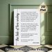 The Tale Of Two Wolves Painting Poster, Minimalist Handwritten Parable Text Poster, Inspirational Life Message Decor Idea For Home Office, Living Room_maomaolike.com