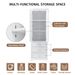 Tall Storage Cabinet With Three Drawers For Bathroom/Office_maomaolike.com