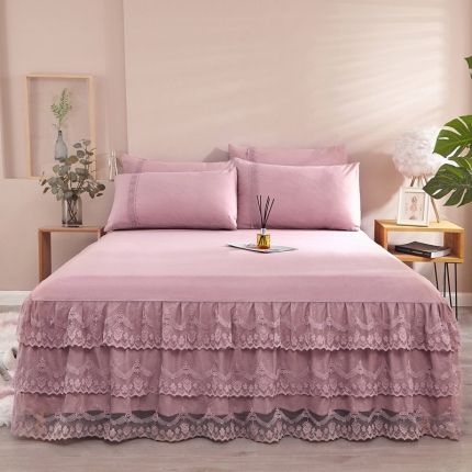 Zong-Le Duo 2025 Spring Summer 20-3 Heart Lace Bed Skirt_maomaolike.com