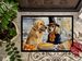 Golden Retriever Fall Kitchen Pumpkins Doormat Front Door Mat Indoor Outdoor Rugs For Entryway, Non Slip Washable Low Pile, 24H X 36W_maomaolike.com