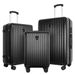 3pcs Luggage Set – Sturdy Hard Shell Suitcase Set, Double Spinner Wheels, Large Capacity Travel Trolley Case, Includes 3pc U-Shaped Travel Pillow Set, Ideal For Business & Leisure Travel_maomaolike.com