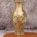 Brass Dragon And Phoenix Ornamental Vase Decoration Living Room, Entrance, Ancestral Hall, Buddhist Altar, Metal Ornament For Offe_maomaolike.com