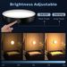 WILLED Rechargeable Dimmable Touch Light Buit-in 1000mAh Batter Portable LED Night Lights For Cabinet Wardrobe Kitchen_maomaolike.com