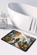Orcs Spooky Halloween Memory Foam Kitchen Mat Machine Washable Anti-Fatigue Mat Cushion Comfort Bath Mat Or Kitchen Rug_maomaolike.com