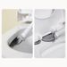 Xiangjia Wall-Mounted No-Drill No Dead Angle Cleaning Detachable Rod Household Toilet Brush Wholesale_maomaolike.com