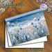 Coastal Wildflower Painting Poster, Soft-hued Impressionist Coastal Wildflower & Seaside Scene Poster, Calming Decorative Piece Ideal For Living Room_maomaolike.com