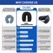 with Fillable Clothing U-Shaped Pillowcase, Extra Storage Bag, Velvet Neck Pillow Cover For Airplane Travel_maomaolike.com