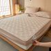 Class A Soybean Antibacterial Quilted Waterproof Urine Barrier Mattress Protector Single Piece Thickened Non-Slip Sheet Bed Cover_maomaolike.com