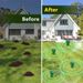 Powerful And Efficient Solar Powered Mole With Screw, Sonic Gopher Repellent For Lawn Yard, Outdoor Groundhog Deterren_maomaolike.com