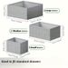 6-Piece Fabric Drawer Organizer Set - Washable, Professional Wardrobe & Bedroom Storage - Ideal For Closet And Dresser Organization | Multi-Color Stor_maomaolike.com