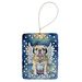 English Bulldog My Angel Porcelain Ornament Christmas Tree Hanging Decorations For Home Christmas Holiday, Rectangle, Gift, Multicolor_maomaolike.com