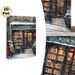 Winter Book Shop Painting Poster, Warm Watercolor Cozy Snow-covered Bookstore Scene Poster, Gentle Winter Ambiance Decor For Living Room, Study_maomaolike.com