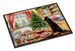 Irish Water Spaniel Christmas Cookies Doormat Front Door Mat Indoor Outdoor Rugs For Entryway, Non Slip Washable Low Pile, 24H X 36W_maomaolike.com