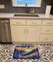 Delphinium In Color Memory Foam Kitchen Mat Machine Washable Anti-Fatigue Mat Cushion Comfort Bath Mat Or Kitchen Rug_maomaolike.com