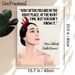 Maria Tallchief Inspirational Quote Painting Poster, Sleek Minimalist Illustrated Portrait Poster, Uplifting Motivational Decor Ideal For Dance_maomaolike.com