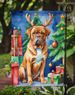 Dogue De Bordeaux Christmas Reindeer Garden Flag Mailbox Flag Decorative Yard Flag Banner Outside Patio Artwork Yard Flower Beds, Garden Size, Multicolor_maomaolike.com