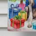 Chinese Crested Christmas Reindeer House Flag Large Porch Sleeve Pole Decorative Outside Yard Banner Artwork Wall Hanging, Polyester, House Size, Multicolor_maomaolike.com