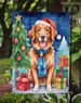 Nova Scotia Duck Tolling Retriever Christmas Reindeer Garden Flag Mailbox Flag Decorative Yard Flag Banner Outside Patio Artwork Yard Flower Beds, Garden Size, Multicolor_maomaolike.com