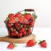 Simulation Fruit Plastic Raspberry PVC Strawberry Slice Props Children's Model Home Party Decoration_maomaolike.com