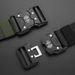 HOT Men Army Hunting Outdoor Mountaineering Multifunctional Tactical Nylon Canvas Trouser Belt Plastic Buckle_maomaolike.com