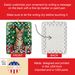 Toyger Cat By The Christmas Tree Porcelain Ornament Christmas Tree Hanging Decorations For Home Christmas Holiday, Rectangle, Gift, Multicolor_maomaolike.com