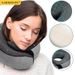 Memory Foam U-shaped Pillow Snail Style Travel Neck Support Portable Adjustable Soft Noon Break Sleep Pillows_maomaolike.com